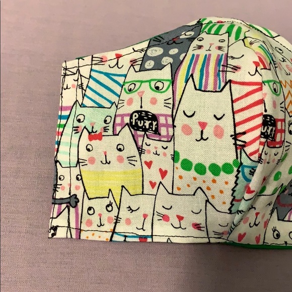 Cats Adult Face Mask - Picture 5 of 7